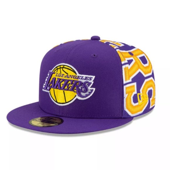 NEW ERA Los Angeles Lakers Sub Word 59FIFTY Cap NEW